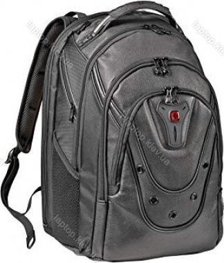 Wenger 17.3" Ibex Leather backpack black