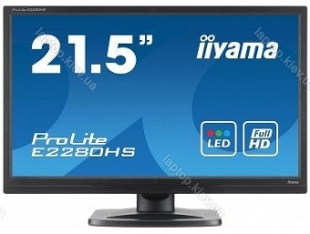 iiyama ProLite E2280HS-B1, 21.5" 