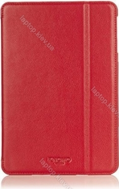 knomo Folio Hard Shell sleeve red for iPad mini