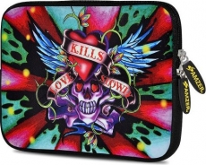 Amzer 7.75" Tablet neoprene sleeve, Love Hardy 