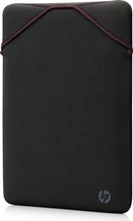 HP 14.1" turn-sleeve Mauve, black/dark red