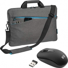Pedea Fashion 15.6" Notebook case + mouse, grey 