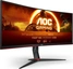 AOC CU34G2XPD/BK, 34"