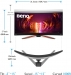 BenQ Mobiuz EX3410R, 34"