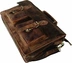 Cuero 15" Vintage Antiquarian leather messenger bag