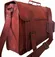 Cuero 18" Vintage Workman leather messenger bag