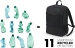 Dicota Eco Backpack Base 15-17.3", black