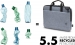Dicota Laptoptasche Slim Eco MOTION 12-13.3", Denim Blue