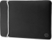 HP 14" Neoprene Reversible sleeve, black/silver