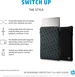 HP 15.6" turn-sleeve, black/silver