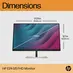 HP E24 G5, 5 Jahre Support, drei Jahre Garantie, 23.8"