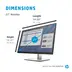 HP E27 G4, 27"