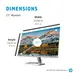 HP M27fw, zwei Jahre Garantie, 27"