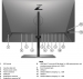 HP Z27k G3, 27"