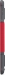 STM Dux Plus Duo red/transparent, iPad 9.7" 5th/6th gen