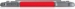 STM Dux Plus red/transparent, iPad Pro 12.9" 1st/2nd gen