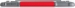 STM Dux Plus red/transparent, iPad Pro 9.7"