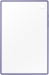 Samsung EF-QX200 clear Edge Cover for Galaxy Tab A8 X200/X205, Lavender