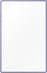 Samsung EF-QX200 clear Edge Cover для Galaxy Tab A8 X200/X205, Lavender