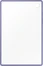 Samsung EF-QX200 clear Edge Cover для Galaxy Tab A8 X200/X205, Lavender