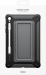 Samsung EF-RX710 Outdoor Cover for Galaxy Tab S9, Black 