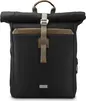 Hama Silvan, Laptop-backpack, Rolltop, 16.2" brown