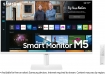 Samsung Smart monitor M5 M50B white, 27" 