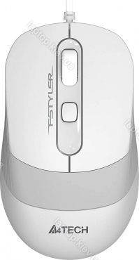 A4Tech FSTYLER Collection FM10 wired Mouse white/grey, USB 