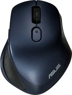 ASUS MW203 Multi-Device wireless Silent Mouse, blue, USB/Bluetooth