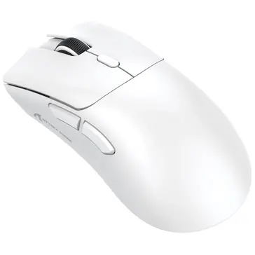 Attack Shark R1 wireless Gaming Mouse white, USB/Bluetooth