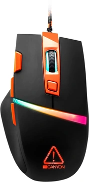 Canyon Sulaco GM-4 Gaming Mouse black/orange, USB