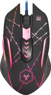 Defender Forced GM-020L RGB Gaming Mouse black, USB
