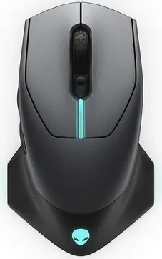 Dell Alienware AW610M wired/Wireless Gaming Mouse, Dark Side Of The Moon, USB
