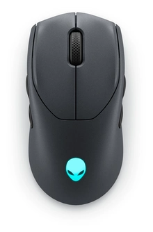 Dell Alienware AW720M Tri-Mode wireless Gaming Mouse, Dark Side Of The Moon, USB/Bluetooth