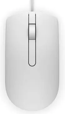 Dell MS116 white, USB