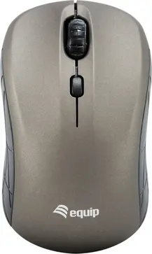 Equip Life wireless optical mini mouse grey, USB