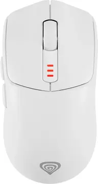 Genesis Zircon 500 wireless Gaming Mouse white, USB/Bluetooth