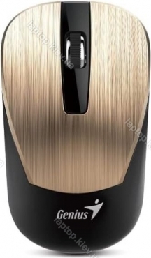 Genius NX 7015 V2 wireless BluEye Mouse gold/black, USB