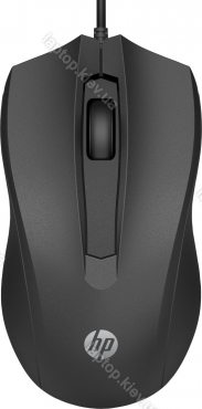 HP wired Mouse 100 black, USB