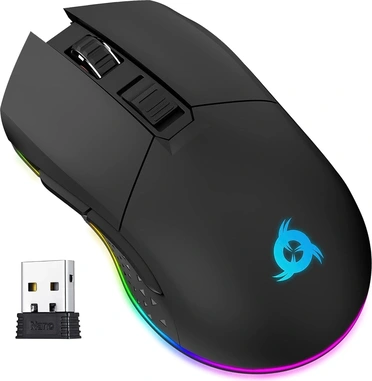 Klim Blaze rechargeable wireless Gaming Mouse black, USB