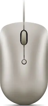 Lenovo 540 USB-C wired Compact Mouse sand, USB