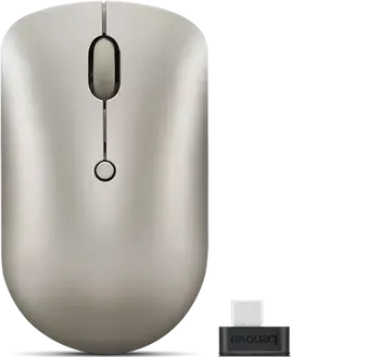 Lenovo 540 USB-C wireless Compact Mouse sand, USB