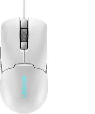Lenovo Legion M300s RGB Gaming Mouse, Glacier white, USB
