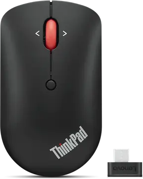 Lenovo ThinkPad USB-C wireless Compact Mouse black, USB