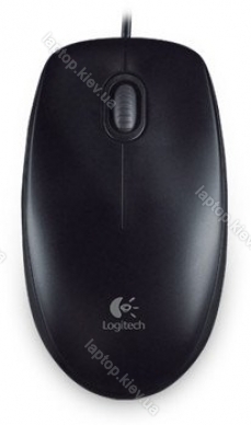 Logitech B100 Optical Mouse Black, USB