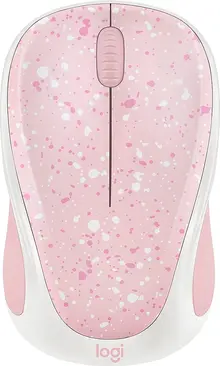 Logitech M317 wireless Mouse Rose Splash, USB