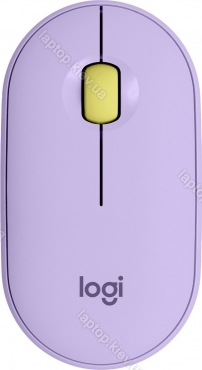 Logitech M350 Pebble wireless Mouse Lavender Lemonade, USB/Bluetooth