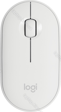 Logitech M350 Pebble wireless Mouse Off-white, USB/Bluetooth