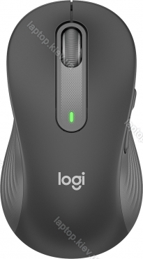 Logitech signature M650 Large Left, graphite, left hander, Logi Bolt, USB/Bluetooth