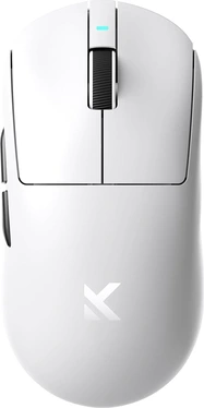 MCHOSE A7 Pro 8K Lightweight wireless Gaming Mouse, white, USB/Bluetooth